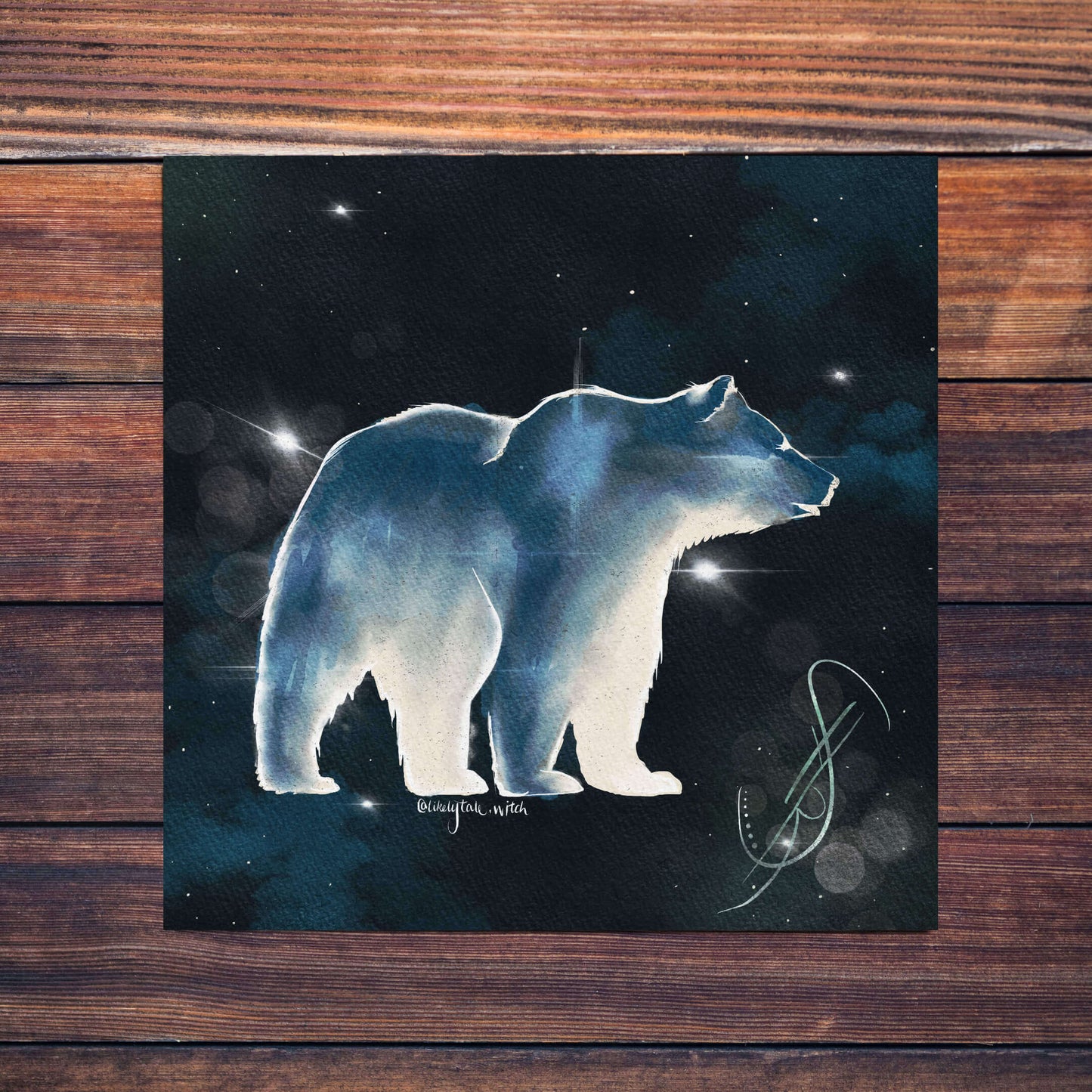 Bear Animal Spirit Print-Likely Tale Prints