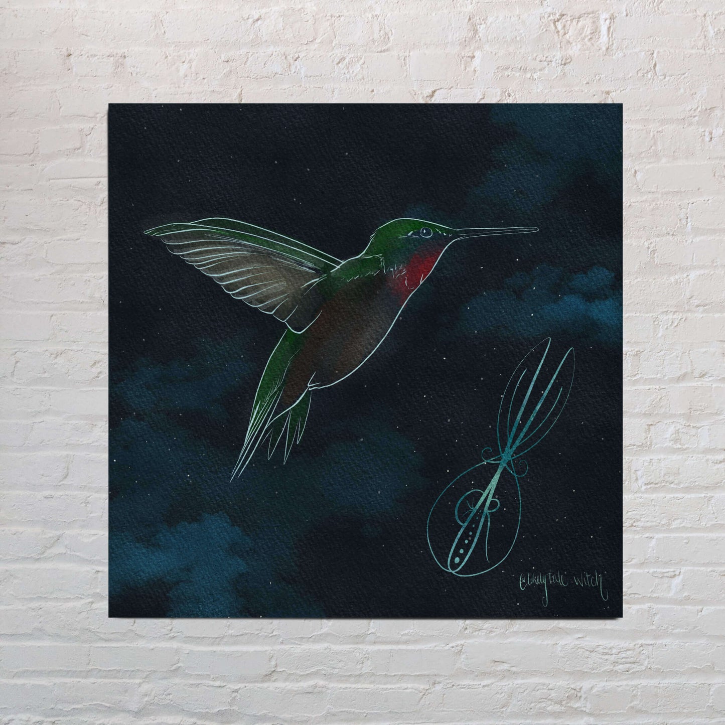 Hummingbird Animal Spirit Print-Likely Tale Prints