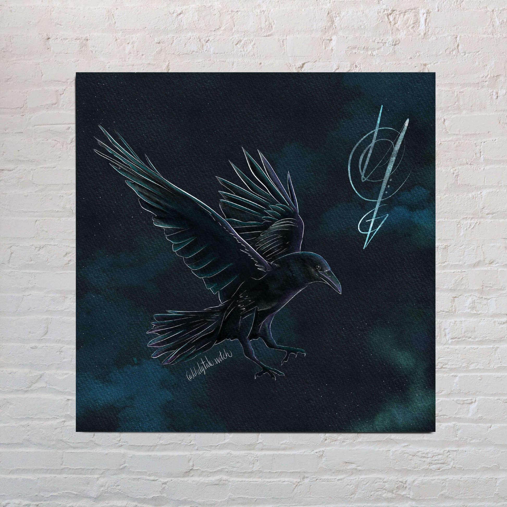 Crow Animal Spirit Print-Likely Tale Prints