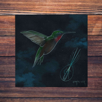 Hummingbird Animal Spirit Print-Likely Tale Prints