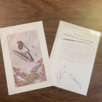 King Of Swords Altar Card